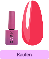 Gel-Nagellack DARK New collection 50 Korallenrosa, 6 ml